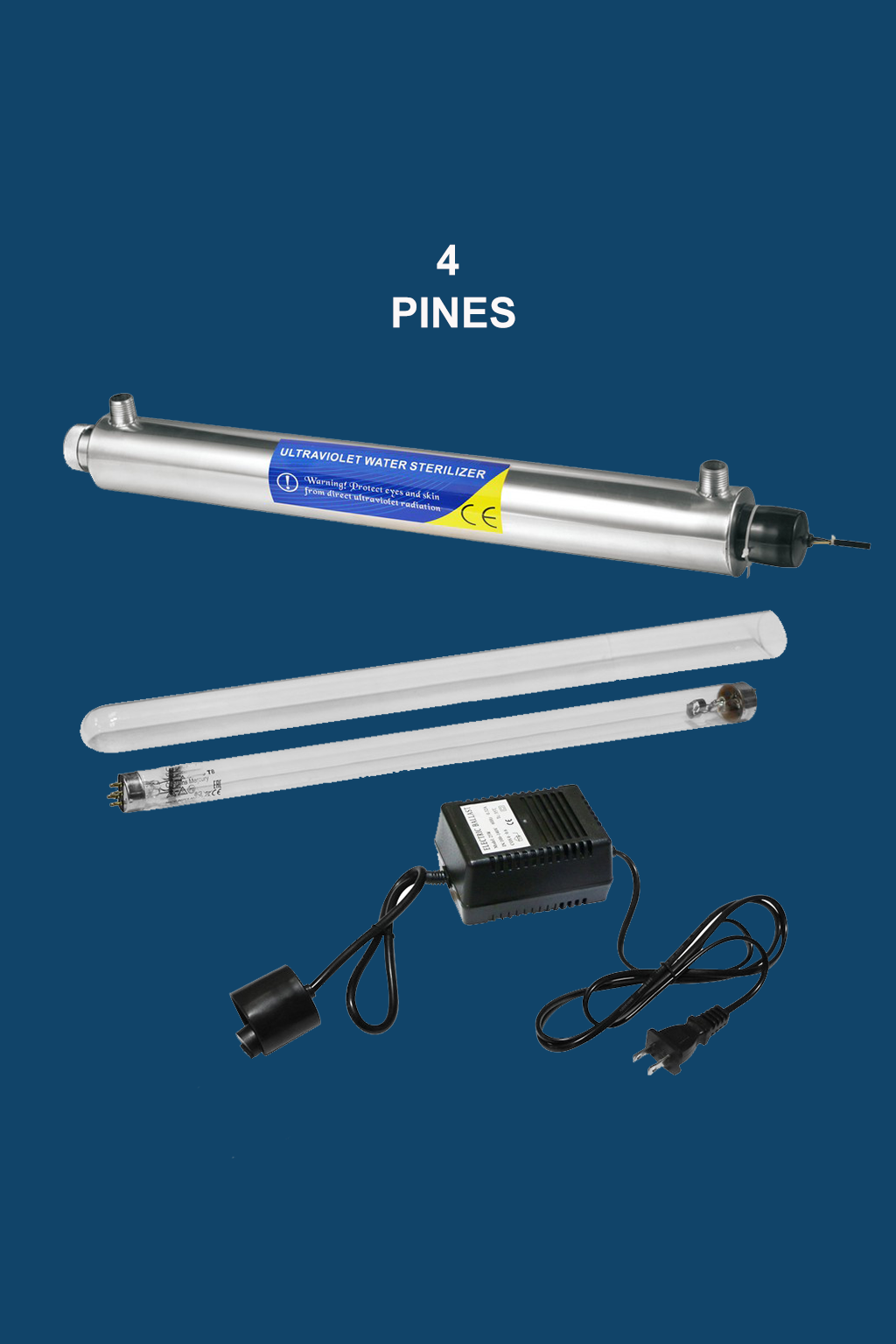 UV25W 4 pines