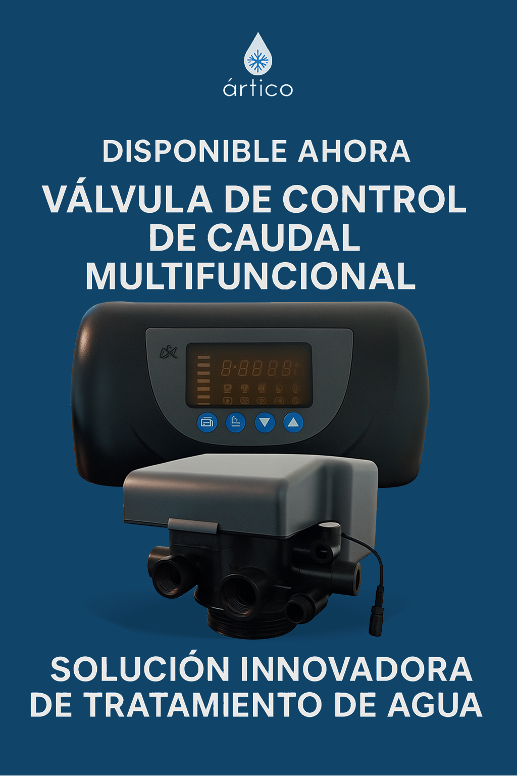 Valvula de Control de caudal Multifuncional