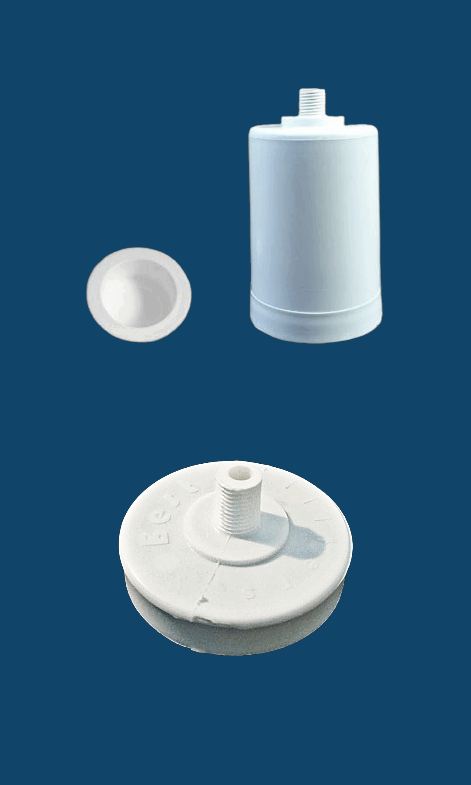 Vaso y tapa para bujia